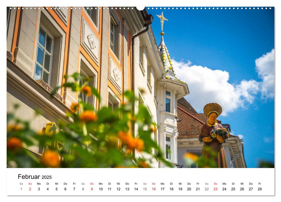 Villingen-Schwenningen - Impressionen einer Stadt (CALVENDO Wandkalender 2025)