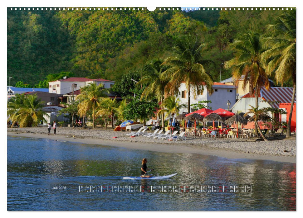 La Martinique - Faszination Karibik (CALVENDO Premium Wandkalender 2025)