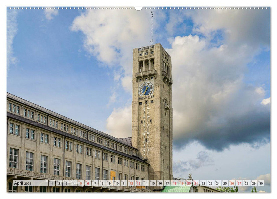 München Impressionen (CALVENDO Premium Wandkalender 2025)