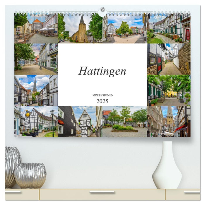 Hattingen Impressionen (CALVENDO Premium Wandkalender 2025)