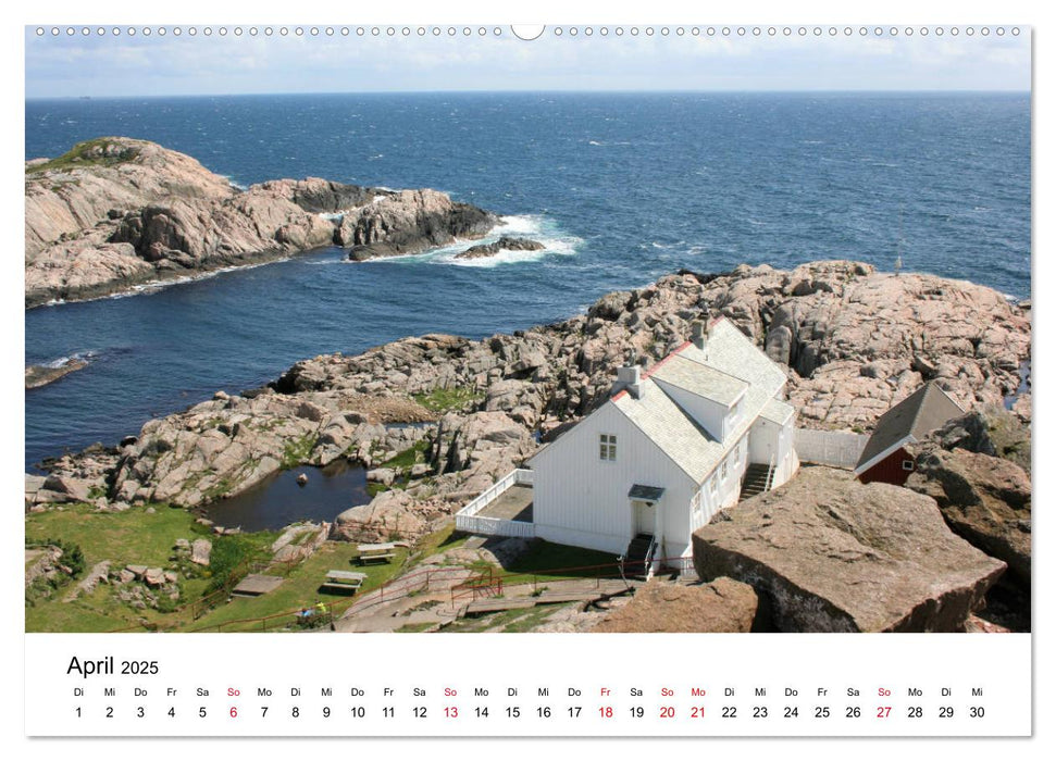 Südnorwegen - von Kristiansand bis Stavanger (CALVENDO Wandkalender 2025)