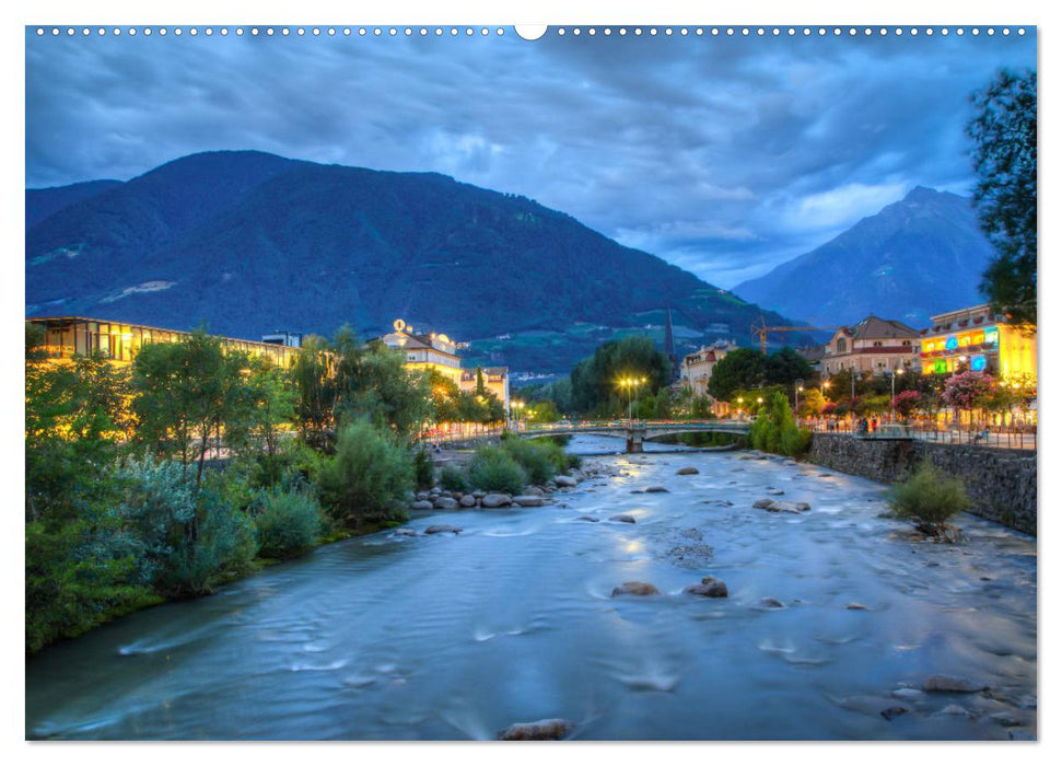 Meraner Land: alpin-mediterranes Lebensgefühl (CALVENDO Wandkalender 2025)