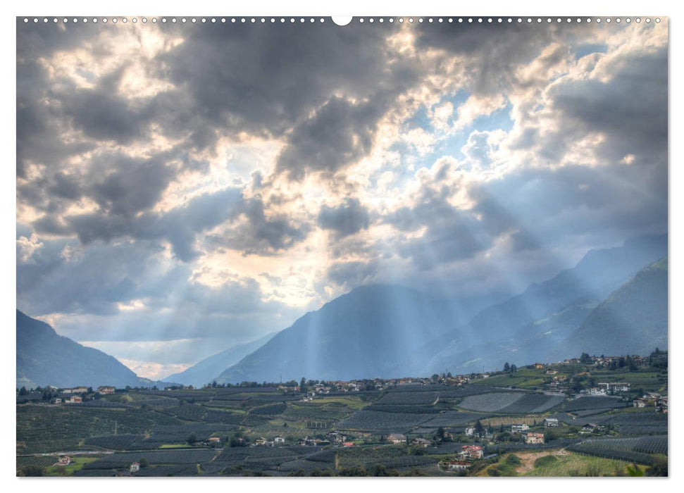 Meraner Land: alpin-mediterranes Lebensgefühl (CALVENDO Wandkalender 2025)