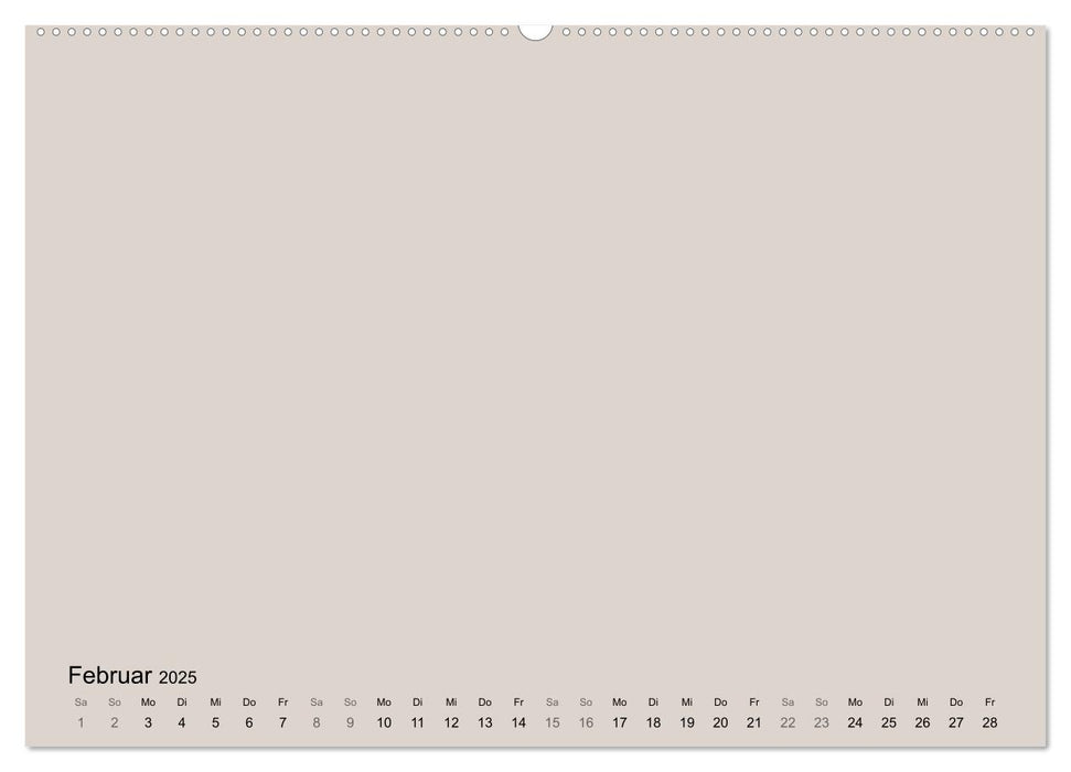 DIY Bastel-Kalender -Erdige Pastell Farben- Zum Selbstgestalten (CALVENDO Premium Wandkalender 2025)