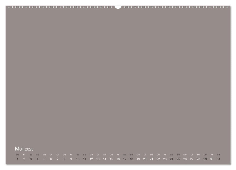 DIY Bastel-Kalender -Erdige Pastell Farben- Zum Selbstgestalten (CALVENDO Premium Wandkalender 2025)