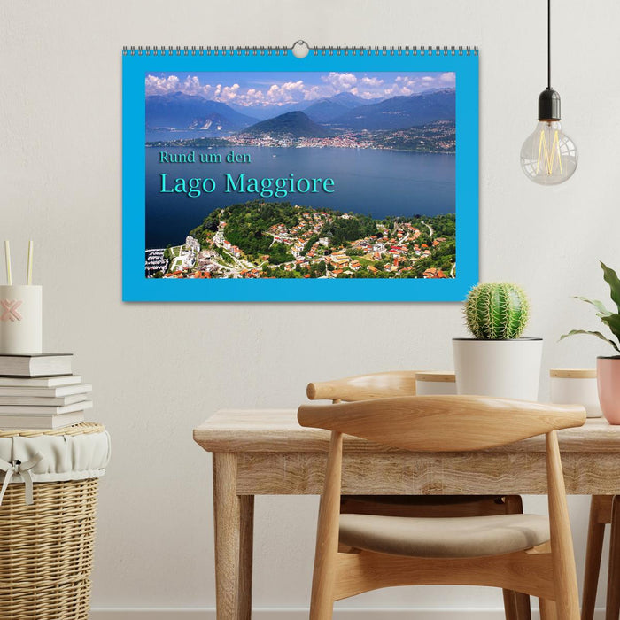 Rund um den Lago Maggiore (CALVENDO Wandkalender 2025)