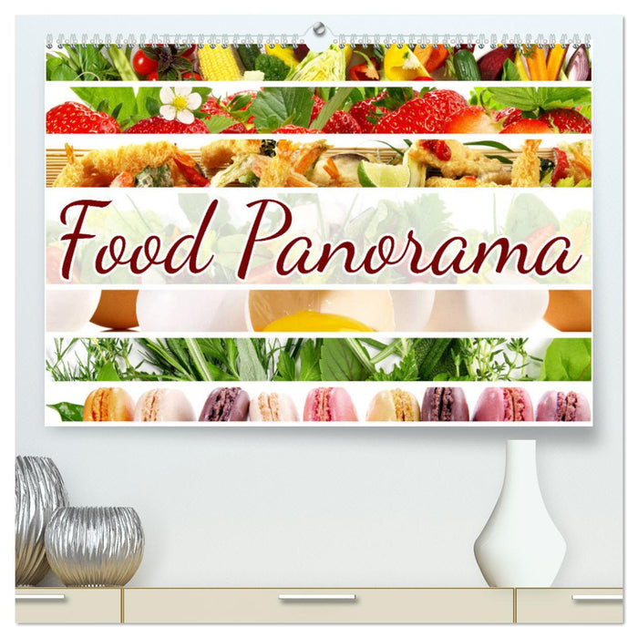 Food Panorama - Küchenkalender 2025 (CALVENDO Premium Wandkalender 2025)