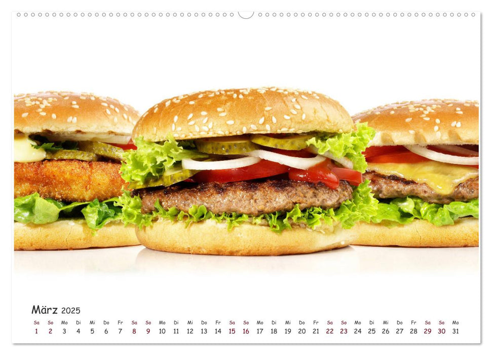 Food Panorama - Küchenkalender 2025 (CALVENDO Premium Wandkalender 2025)