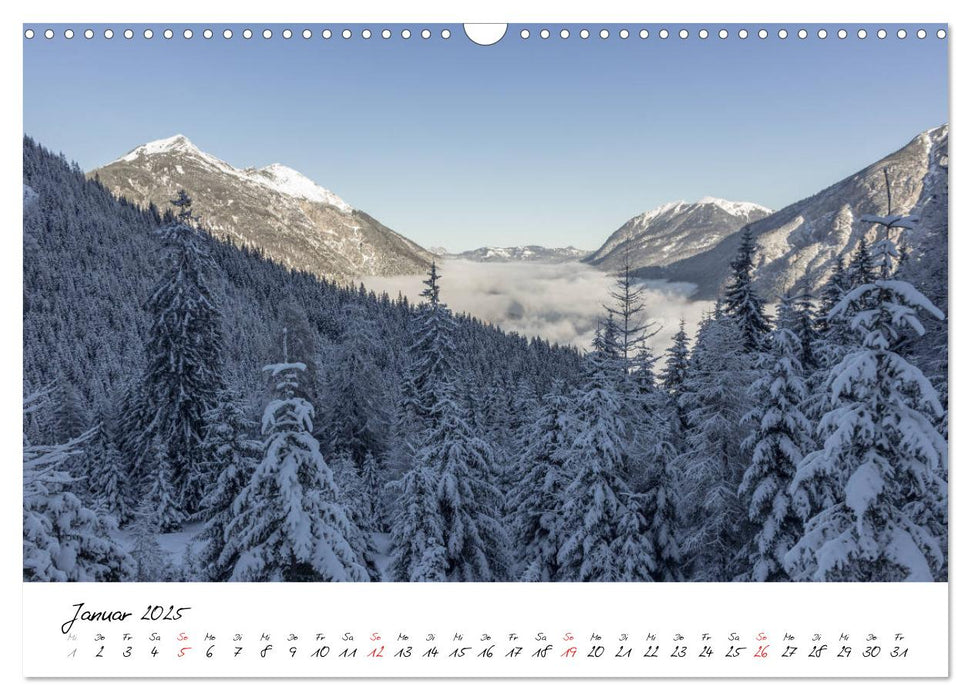 Bergpixel´s Reise durch die Alpen (CALVENDO Wandkalender 2025)