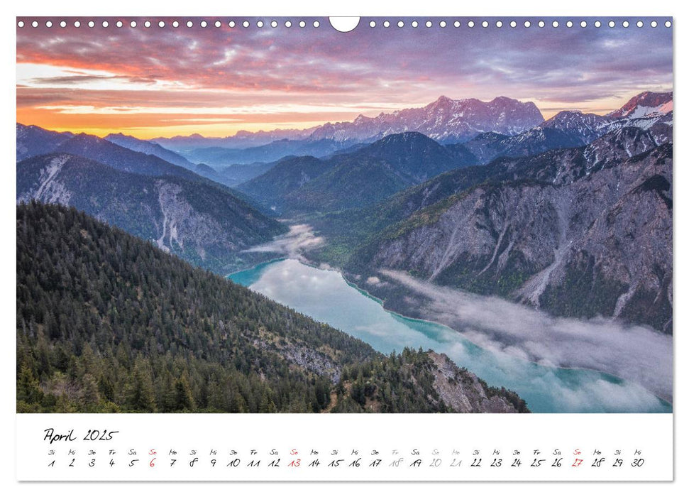 Bergpixel´s Reise durch die Alpen (CALVENDO Wandkalender 2025)