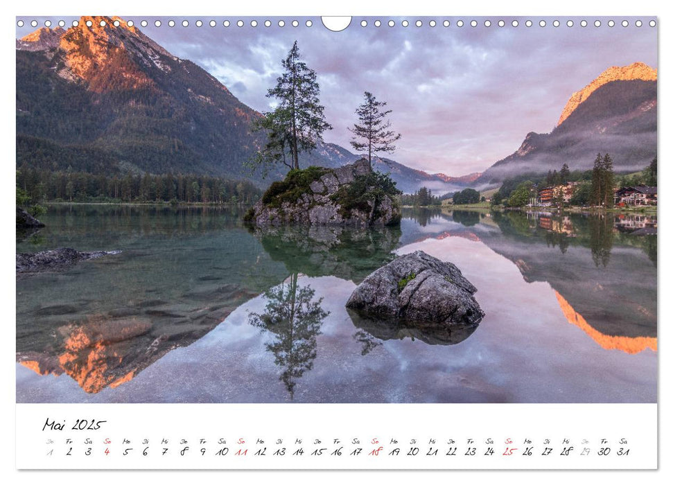 Bergpixel´s Reise durch die Alpen (CALVENDO Wandkalender 2025)