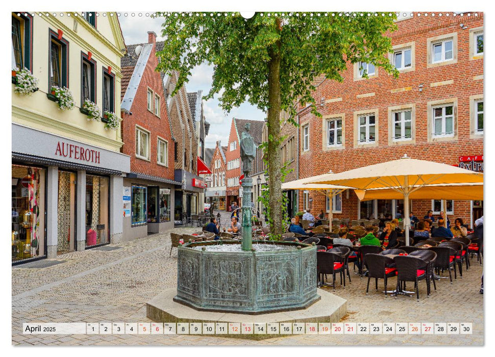 Lüdinghausen Impressionen (CALVENDO Wandkalender 2025)