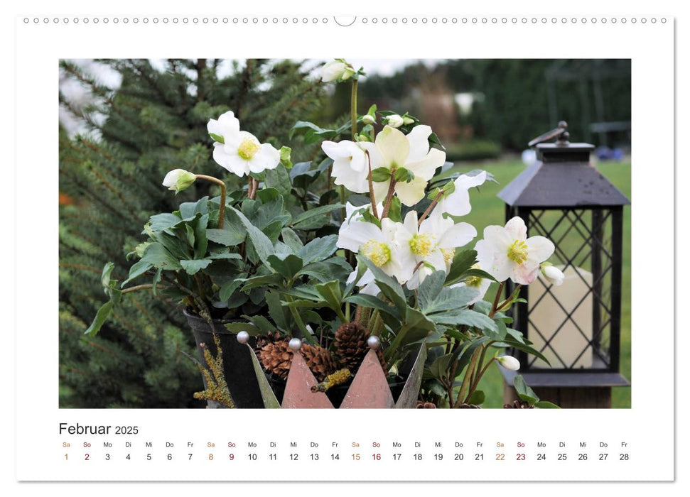 Blumen, Blüten, Dekoliebe (CALVENDO Premium Wandkalender 2025)