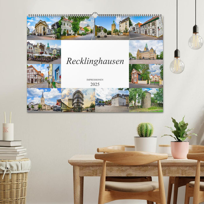 Recklinghausen Impressionen (CALVENDO Wandkalender 2025)