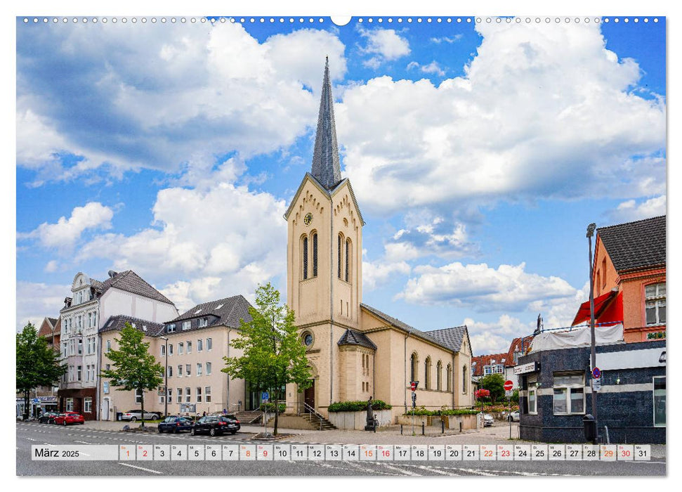 Recklinghausen Impressionen (CALVENDO Wandkalender 2025)