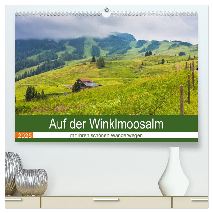 Auf der Winklmoosalm (CALVENDO Premium Wandkalender 2025)