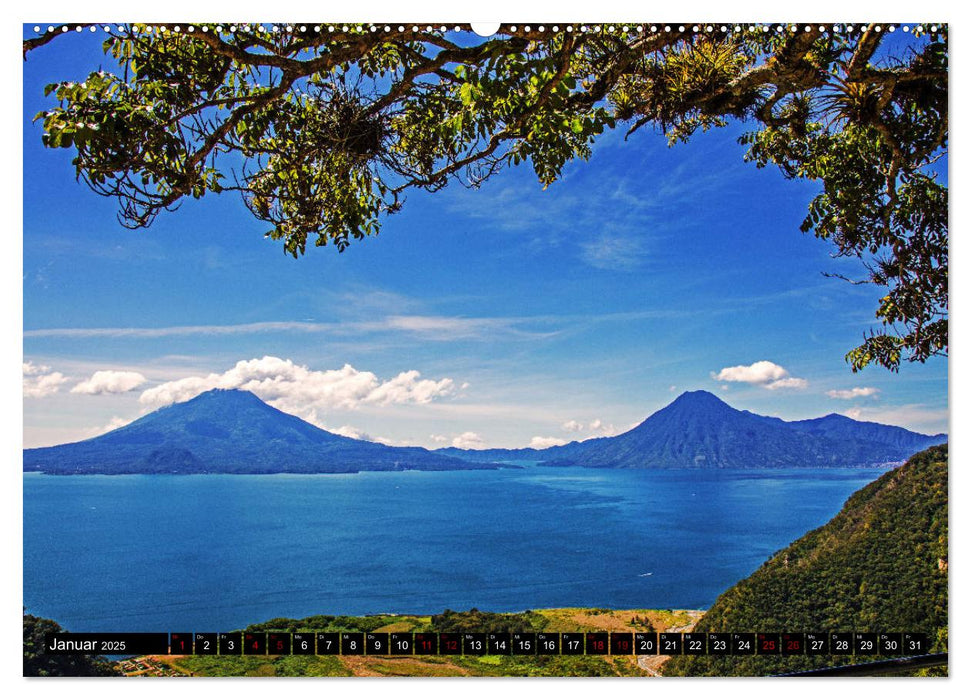 Guatemala - das Herz des Mayareiches (CALVENDO Premium Wandkalender 2025)