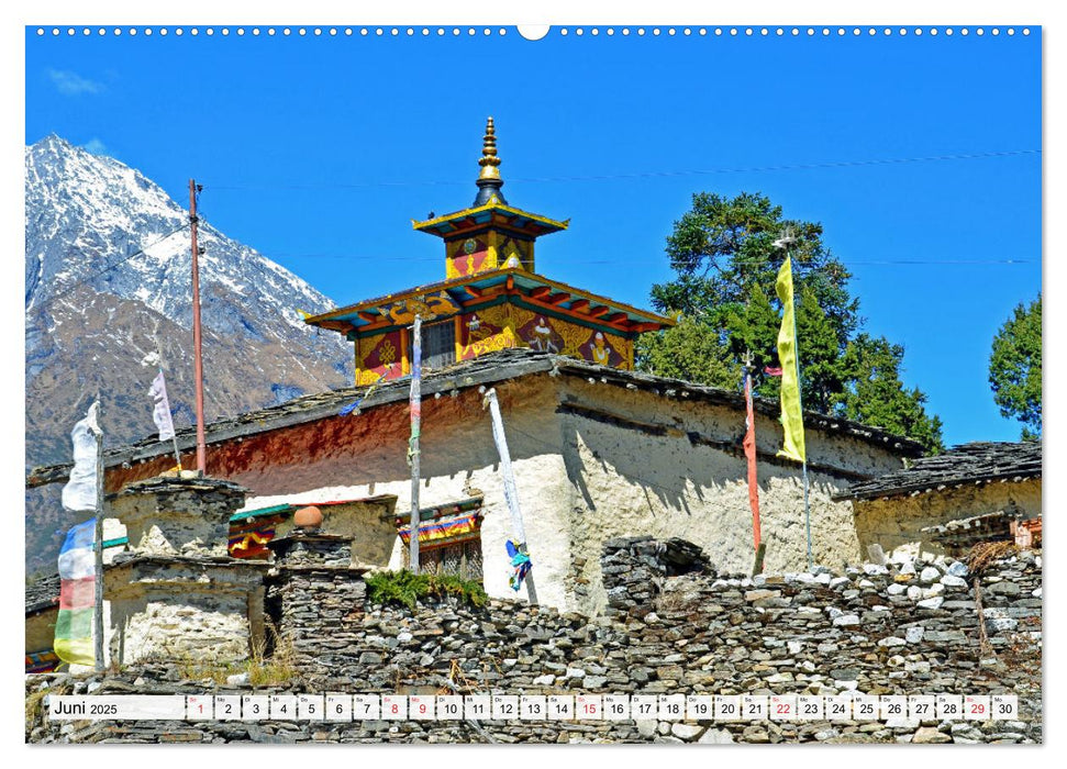 BUDDHISMUS in NEPAL (CALVENDO Wandkalender 2025)