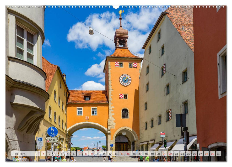 Regensburg Stadtansichten (CALVENDO Premium Wandkalender 2025)