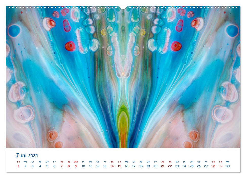 Farben im Fluss (CALVENDO Premium Wandkalender 2025)