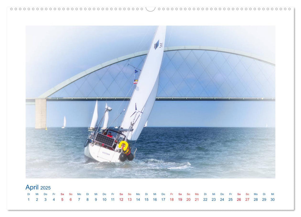 Unterwegs an der Ostsee (CALVENDO Premium Wandkalender 2025)