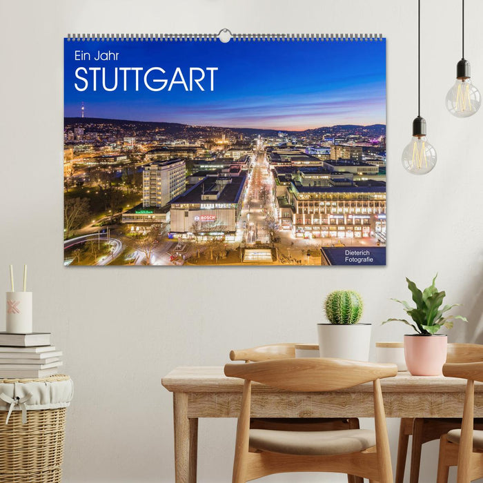 Ein Jahr STUTTGART (CALVENDO Wandkalender 2025)