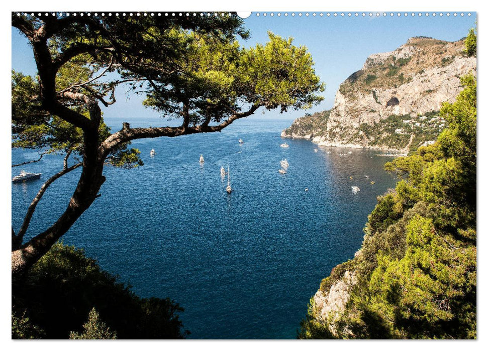 Capri, Insel der Sehnsucht (CALVENDO Wandkalender 2025)