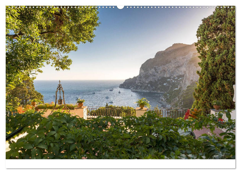 Capri, Insel der Sehnsucht (CALVENDO Wandkalender 2025)