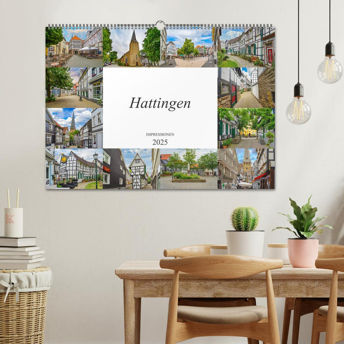 Hattingen Impressionen (CALVENDO Wandkalender 2025)