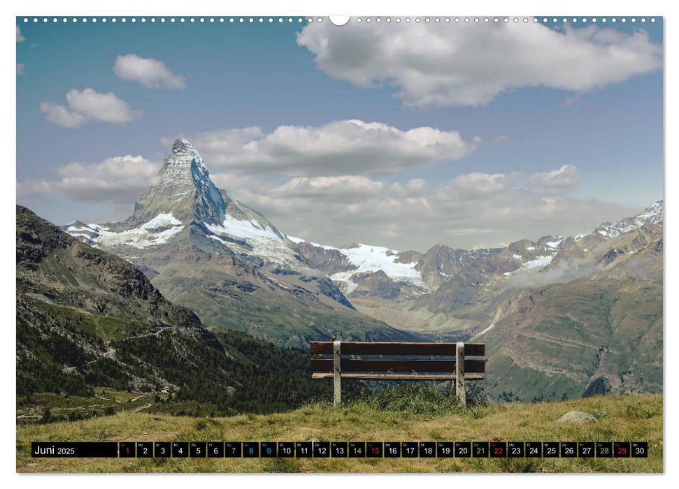 Und ewig lockt das Matterhorn (CALVENDO Premium Wandkalender 2025)