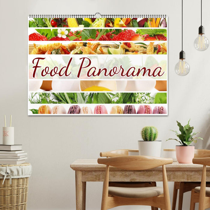 Food Panorama - Küchenkalender 2025 (CALVENDO Wandkalender 2025)