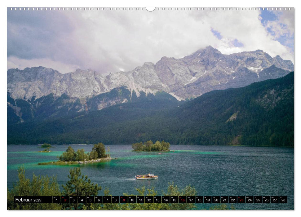 Bayerische Märchen-Seen (CALVENDO Premium Wandkalender 2025)