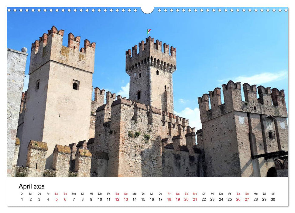 Traumhafter Gardasee: Desenzano und Sirmione (CALVENDO Wandkalender 2025)