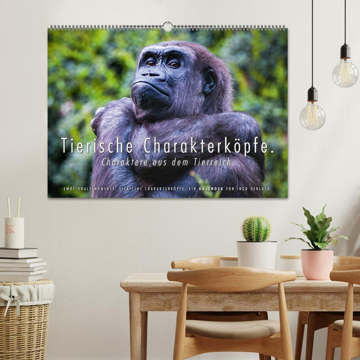 Tierische Charakterköpfe (CALVENDO Wandkalender 2025)