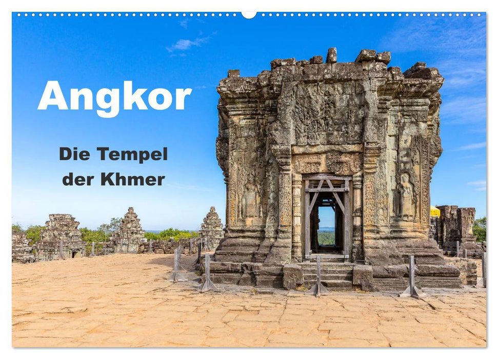 Angkor - Die Tempel der Khmer (CALVENDO Wandkalender 2025)