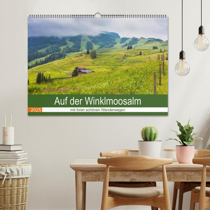 Auf der Winklmoosalm (CALVENDO Wandkalender 2025)