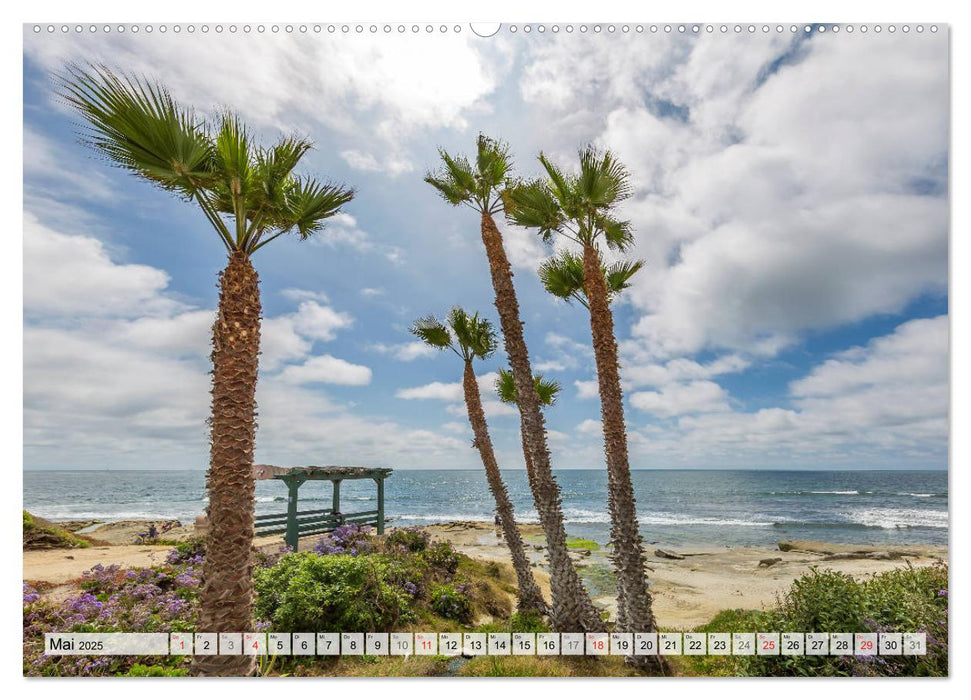 SAN DIEGO Idylle und urbane Impressionen (CALVENDO Premium Wandkalender 2025)