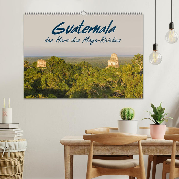 Guatemala - das Herz des Mayareiches (CALVENDO Wandkalender 2025)