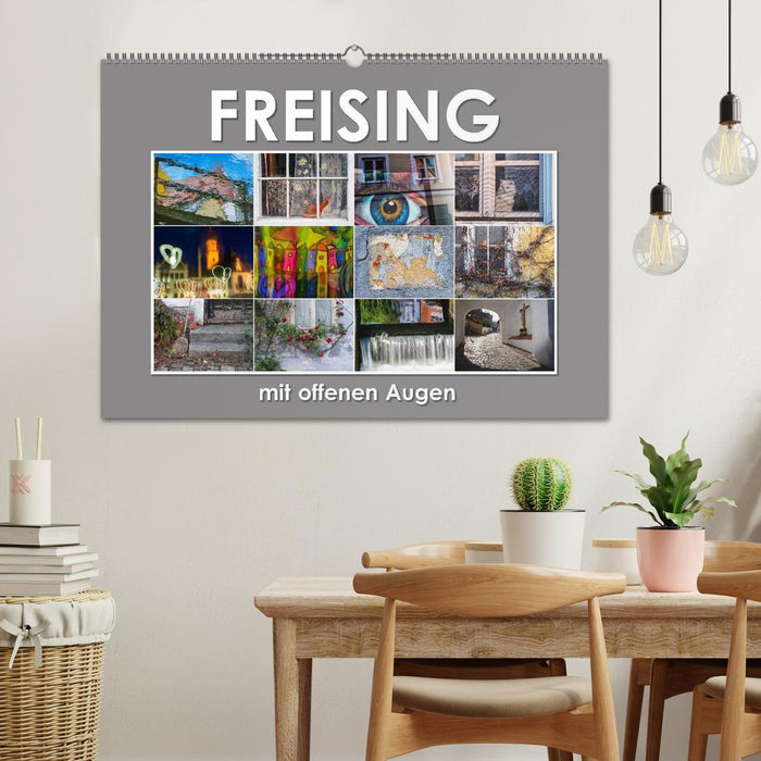 Freising mit offenen Augen (CALVENDO Wandkalender 2025)