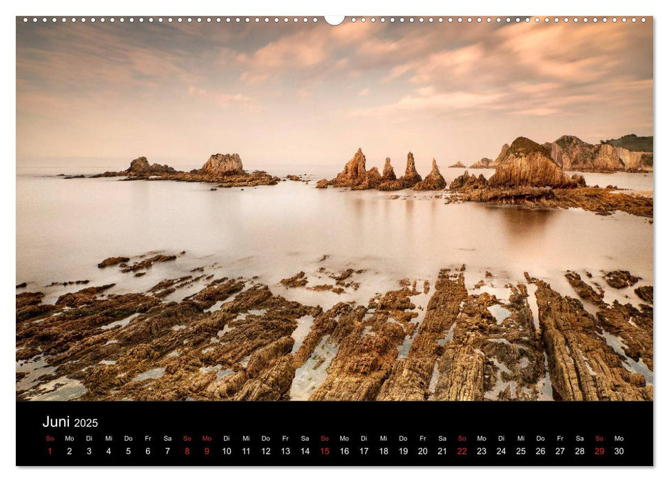 Wildes Nordspanien (CALVENDO Premium Wandkalender 2025)