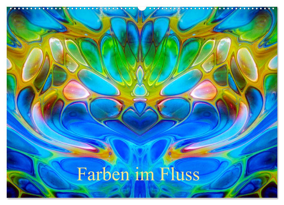 Farben im Fluss (CALVENDO Wandkalender 2025)