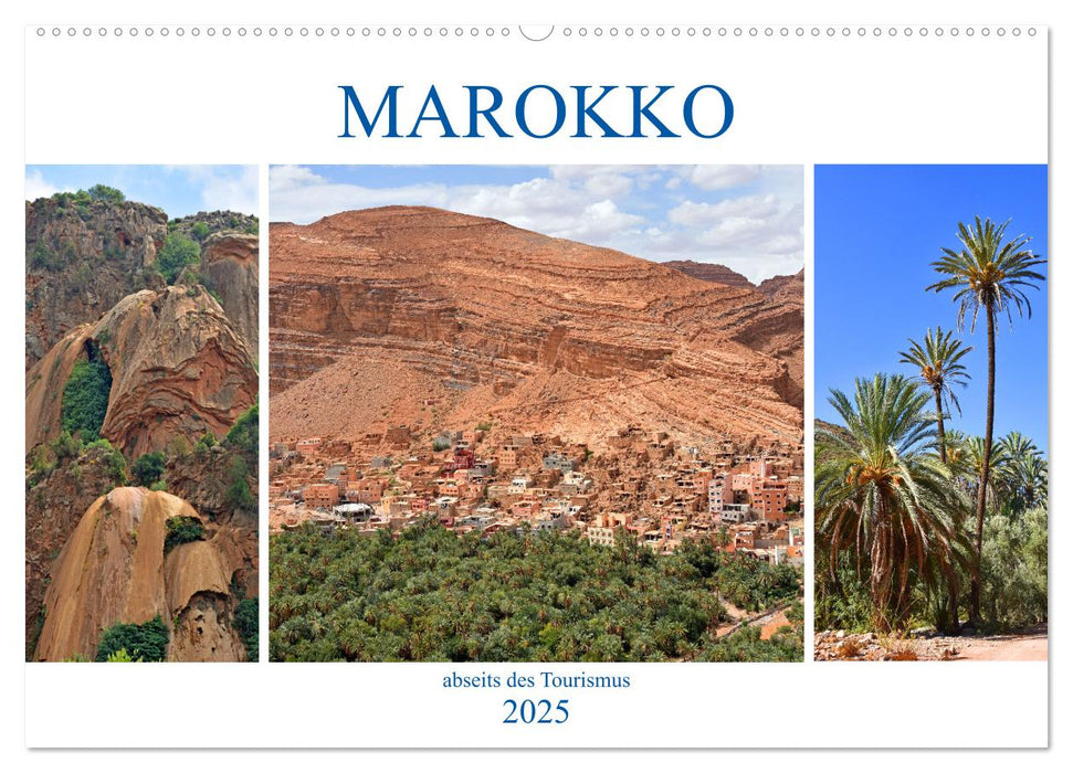 MAROKKO abseits des Tourismus (CALVENDO Wandkalender 2025)