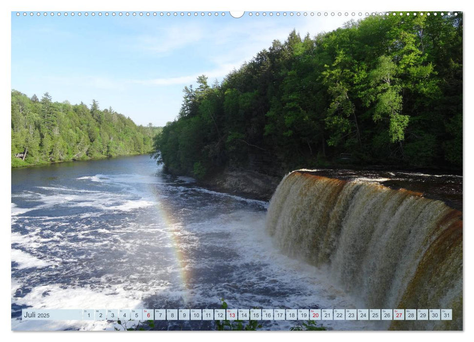 Lake Superior & Lake Michigan (CALVENDO Premium Wandkalender 2025)