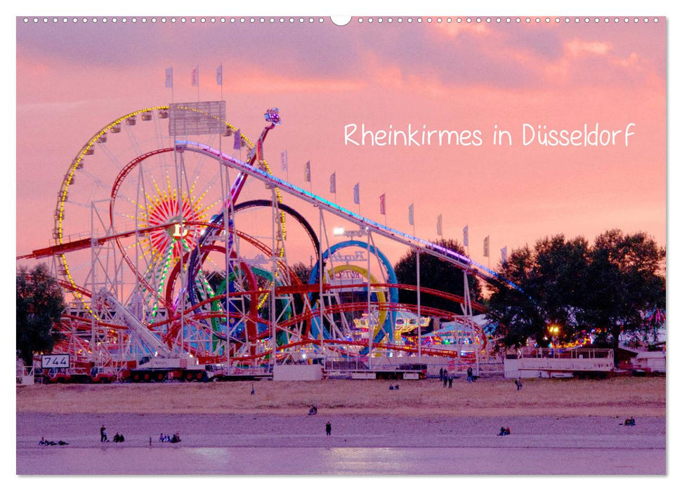 Rheinkirmes in Düsseldorf (CALVENDO Wandkalender 2025)