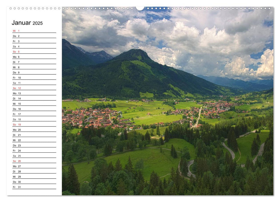 Im Land der Berge (CALVENDO Premium Wandkalender 2025)