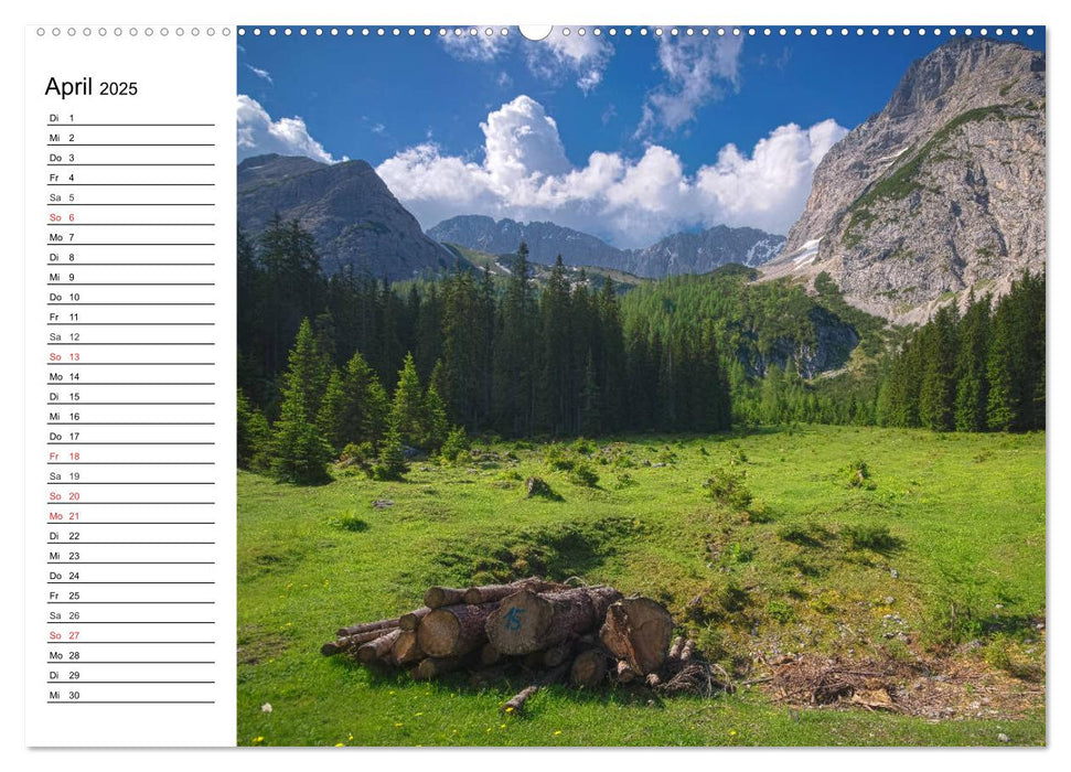 Im Land der Berge (CALVENDO Premium Wandkalender 2025)