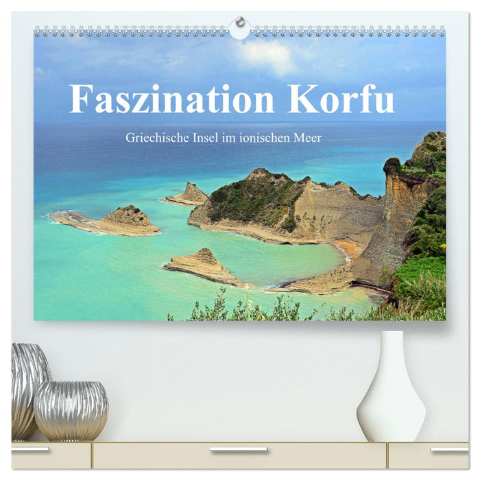 Faszination Korfu (CALVENDO Premium Wandkalender 2025)