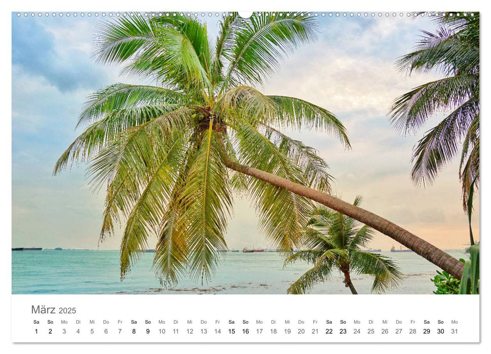 Singapur (CALVENDO Premium Wandkalender 2025)