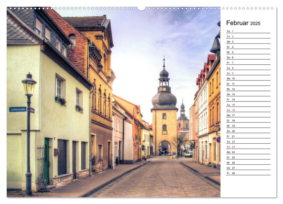 Die Stadt Hettstedt (CALVENDO Premium Wandkalender 2025)