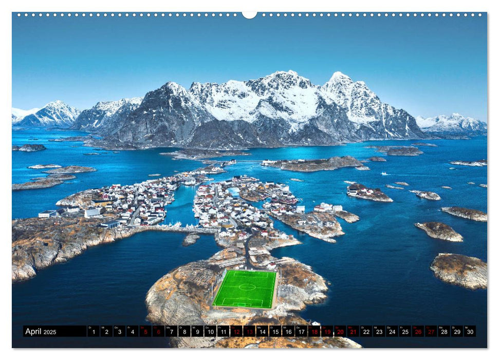 Lofoten Inselzauber (CALVENDO Premium Wandkalender 2025)